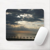 Sonnenaufgang über Strand in Griechenland Landscha Mousepad (Mit Mouse)