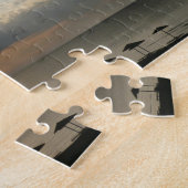 Sonnenaufgang über Strand in Griechenland Landscha Puzzle (Seite)