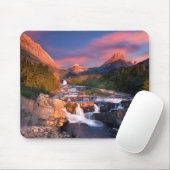 Sonnenaufgang über Swiftcurrent Nebenfluss Mousepad (Mit Mouse)