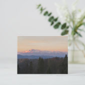 Sonnenaufgang über Tatras Postkarte (Stehend Vorderseite)