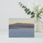 Sonnenaufgang über Tatras Postkarte (Stehend Vorderseite)
