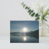 Sonnenaufgang über Uni Fjord Alaska Fotografie (Stehend Vorderseite)