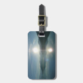 Sonnenaufgang über Uni Fjord Alaska Fotografie Gepäckanhänger (Vorderseite vertikal)