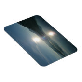 Sonnenaufgang über Uni Fjord Alaska Fotografie Magnet (Rechte Seite)