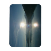 Sonnenaufgang über Uni Fjord Alaska Fotografie Magnet (Vertikal)