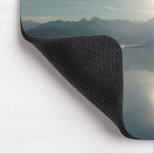 Sonnenaufgang über Uni Fjord Alaska Fotografie Mousepad (Ecke)