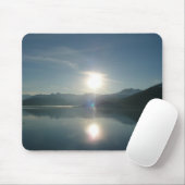 Sonnenaufgang über Uni Fjord Alaska Fotografie Mousepad (Mit Mouse)
