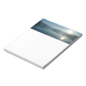 Sonnenaufgang über Uni Fjord Alaska Fotografie Notizblock (Rotiert)