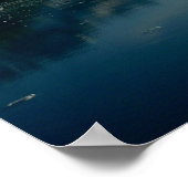 Sonnenaufgang über Uni Fjord Alaska Fotografie Poster (Ecke)