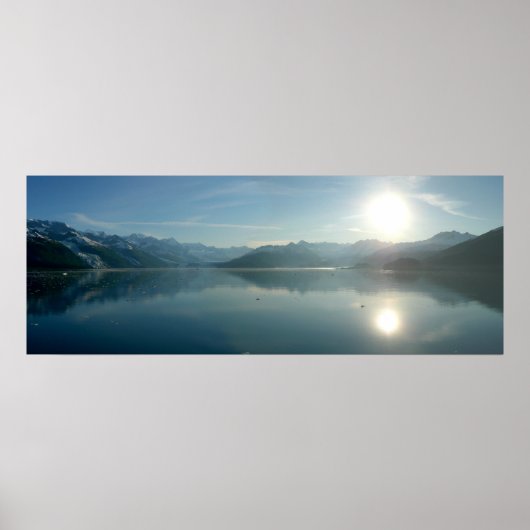 Sonnenaufgang über Uni Fjord Alaska Fotografie Poster (Vorne)