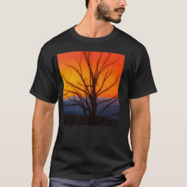 Sonnenaufgang über Yellowstone Nationalpark T-Shirt