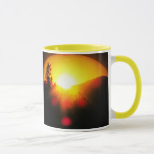 Sonnenaufgang und Glanz! Tasse