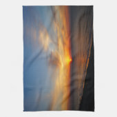 Sonnenaufgang und Meer Küchentuch (Vertikal)