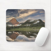 Sonnenaufgang und Reflexion, Glacier-Nationalpark, Mousepad (Mit Mouse)