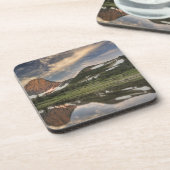 Sonnenaufgang und Reflexion, Glacier-Nationalpark, Untersetzer (Linke Seite)