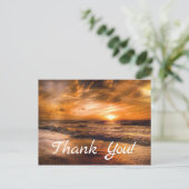 Sonnenaufgang und Seascape Postkarte (Stehend Vorderseite)