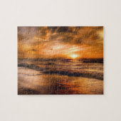 Sonnenaufgang und Seascape Puzzle (Horizontal)