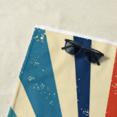 Sonnenaufgang Vintages Sonnenbad Strandtuch (Beispiel)