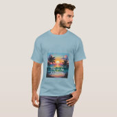 Sonnenaufgang vom Horizont T-Shirt (Vorne ganz)