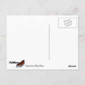 Sonnenaufgang vom Oberen See am Rainier Park Postkarte (Rückseite)