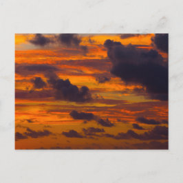 Sonnenaufgang von der Florida Küste Postkarte