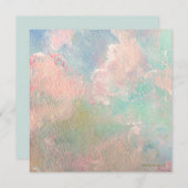 Sonnenaufgang Wolken Einladung (Vorne/Hinten)