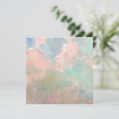 Sonnenaufgang Wolken Einladung (Stehend Vorderseite)