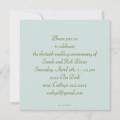 Sonnenaufgang Wolken Einladung (Rückseite)