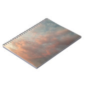 Sonnenaufgang Wolken Notizblock (Linke Seite)