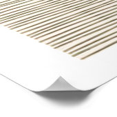 Sonnenaufgang zum Sonnenuntergang Loise Boho Scrip Poster (Ecke)