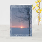 Sonnenaufgänge 003a karte (Gelbe Blume)