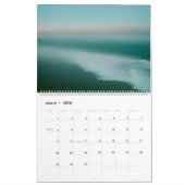 Sonnenaufgänge am Ufer und farbenfrohe Foggy Ocean Kalender (Mär 2026)