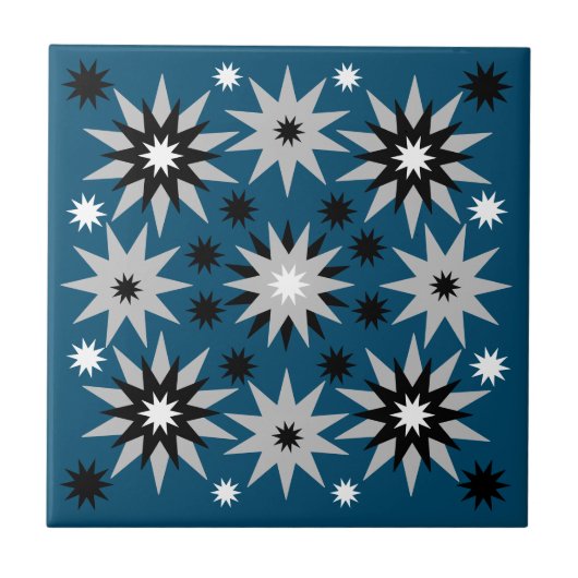 Sonnenaufgänge mit mehreren Formaten | Ocean Blue Fliese (Vorderseite)