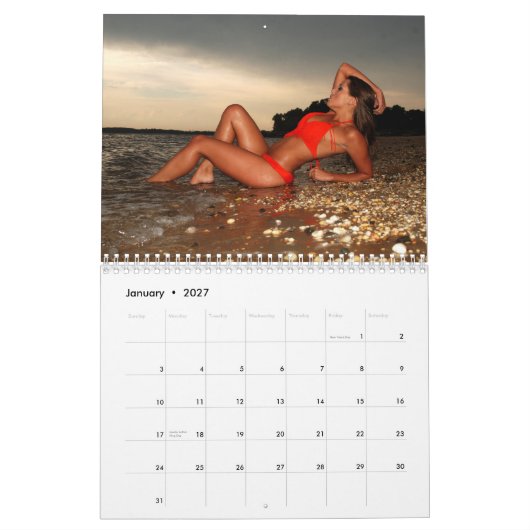 Sonnenaufgänge und Kalender der (Jan 2027)