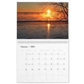 Sonnenaufgänge von der Sonnenaufgang-Seite 2017 Kalender (Feb 2026)