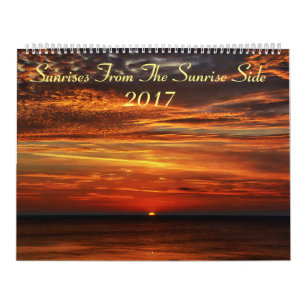 Sonnenaufgänge von der Sonnenaufgang-Seite 2017 Kalender