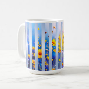 Sonnenaufgangs-Reflexionsstreifen Kaffeetasse