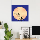 Sonnenaufgangsbild für Poster (Heimbüro)