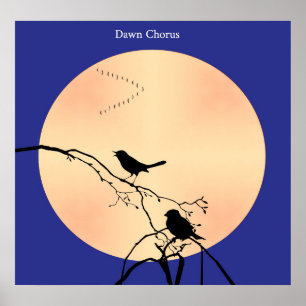 Sonnenaufgangsbild für Poster