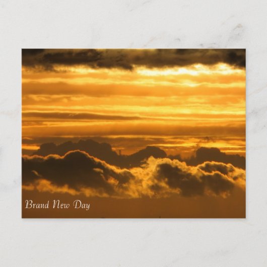 Sonnenaufgangsbilder Postkarte (Vorderseite)