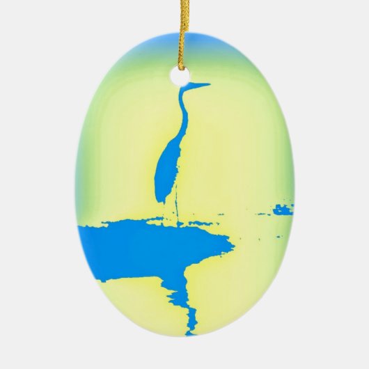 Sonnenaufgangsblume Keramik Ornament (Vorne)