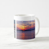 Sonnenaufgangscripture-Tasse Kaffeetasse (VorderseiteRechts)