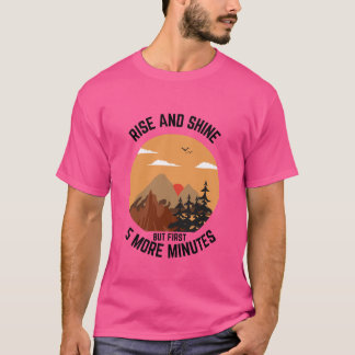 Sonnenaufgangsdesigner für Shirt