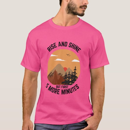 Sonnenaufgangsdesigner für Shirt (Vorderseite)