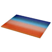 Sonnenaufgangsfarben Schneidebrett (Ecke)