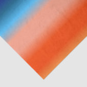 Sonnenaufgangsfarben Seidenpapier (Ausschnitt)