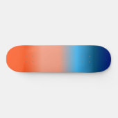 Sonnenaufgangsfarben Skateboard (Horizontal)