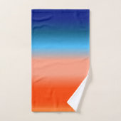 Sonnenaufgangsfarben strahlend badhandtuch set (Handtuch)
