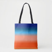 Sonnenaufgangsfarben Tasche (Vorderseite)