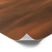 Sonnenaufgangsfarben und Wolken Poster (Ecke)